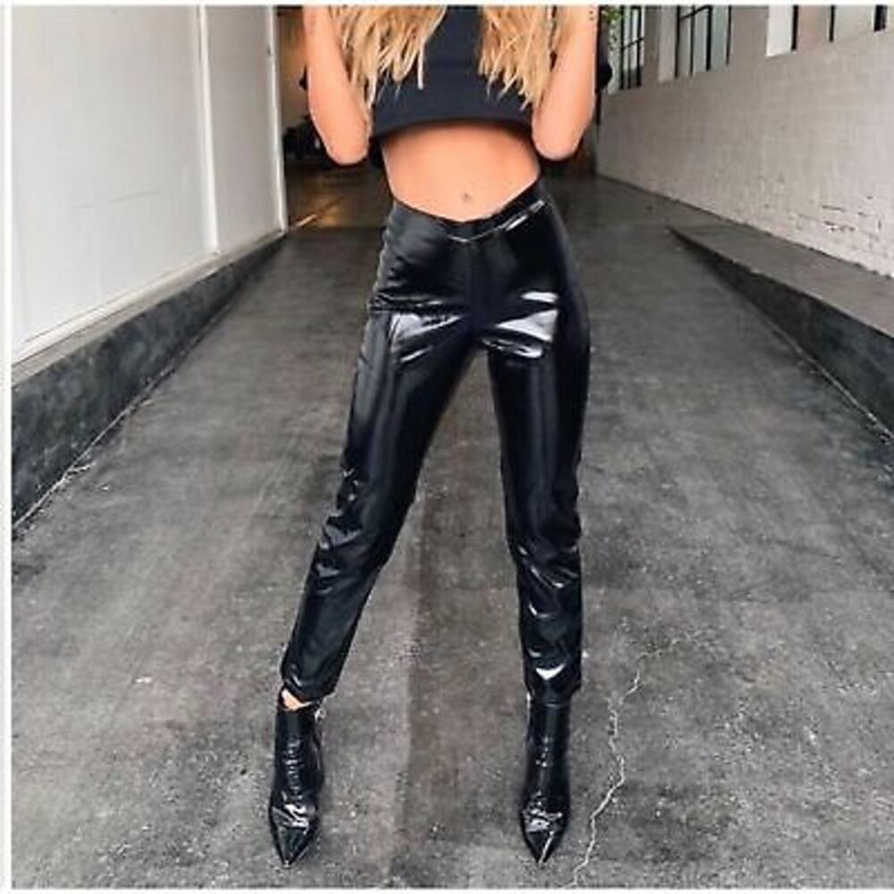 I AM GIA Patent Leather Tex Pant